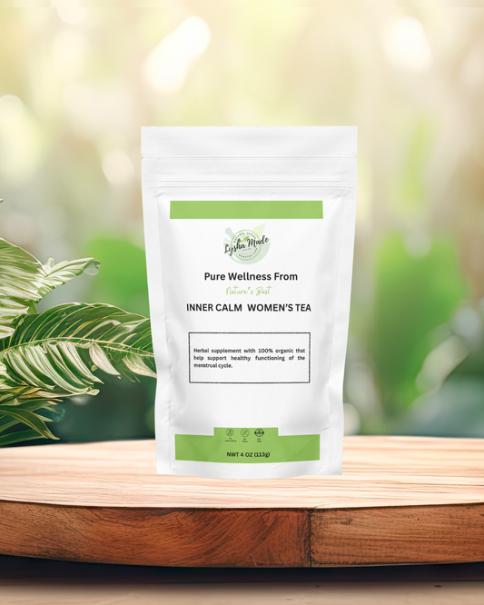 Inner Calm Women’s Tea – Herbal Blend for Monthly Balance & Relaxation | Caffeine-Free